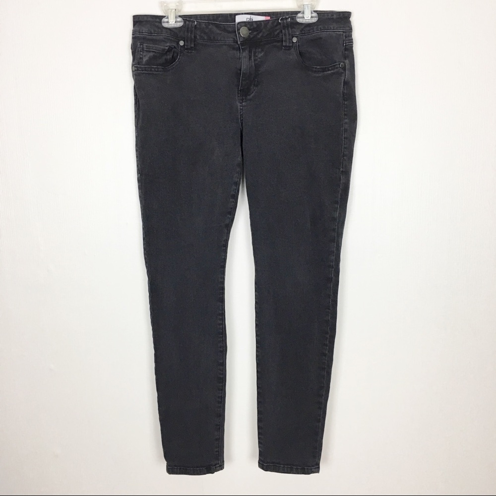 CAbi #3044 Pitch Super Skinny Blank Jeans‎ Sz 10